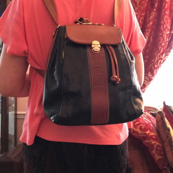 Marino Orlandi leather backpack - Picture 4 of 8